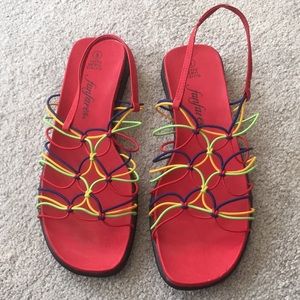 Fanfares Multicolored Sandals